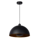 lafabryka.pl SIEMON - Lampa wisząca - Ø 40 cm - 1xE27 - Black 45496/01/30 Lucide